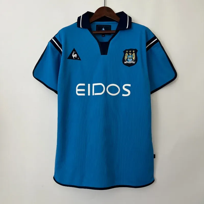 Cheap 2001-2002 Manchester City Jersey retro kit