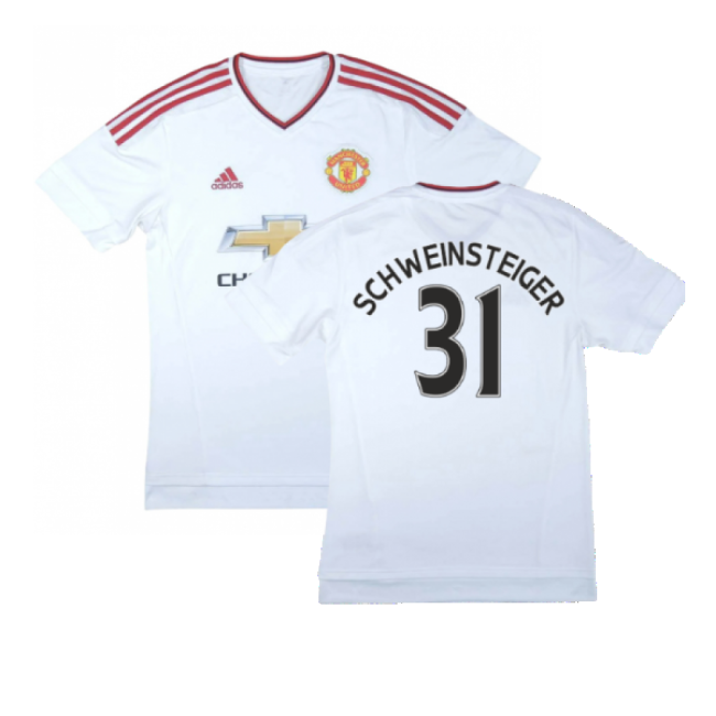 Manchester United 2015-16 Away Jersey (Excellent) (Schweinsteiger 31)
