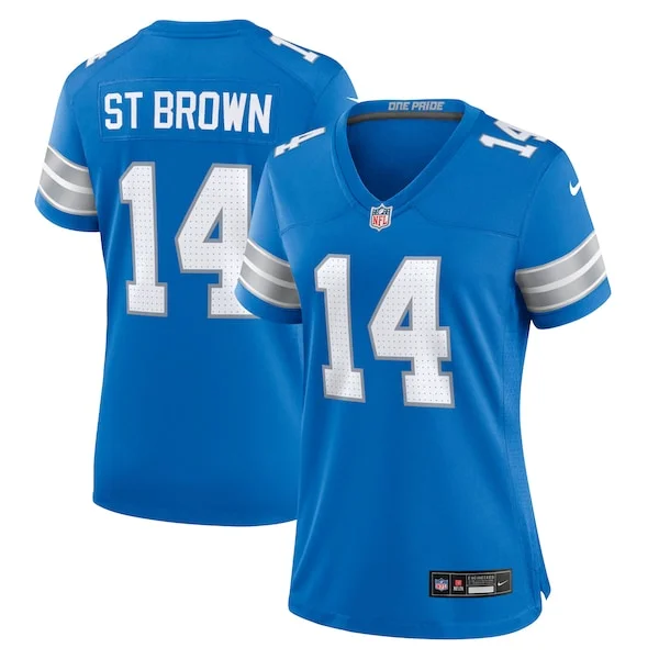 Performance None Game Jersey - Premium Blue NFL Fan Jersey | Game D...