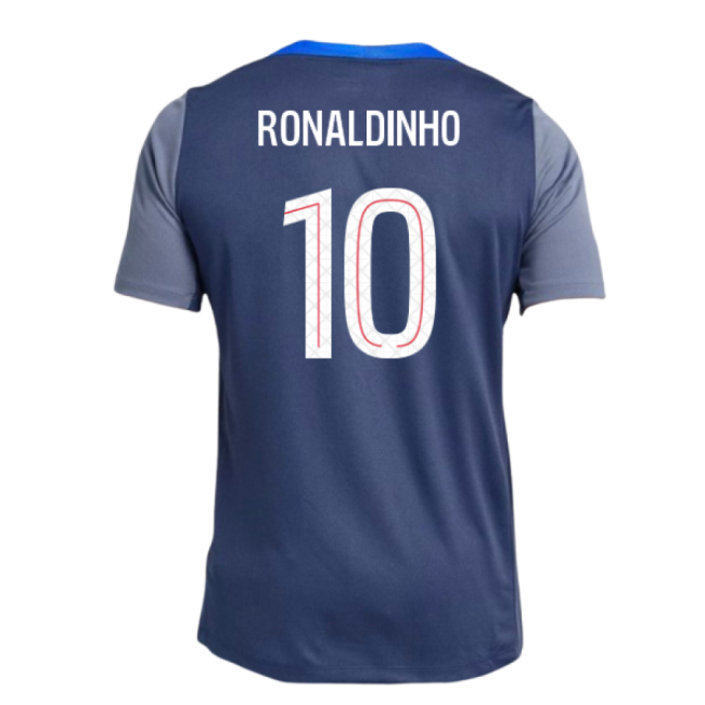 Workout Shirt Ronaldinho 1 #0 2024-2025 Season Official Merchand (v3)