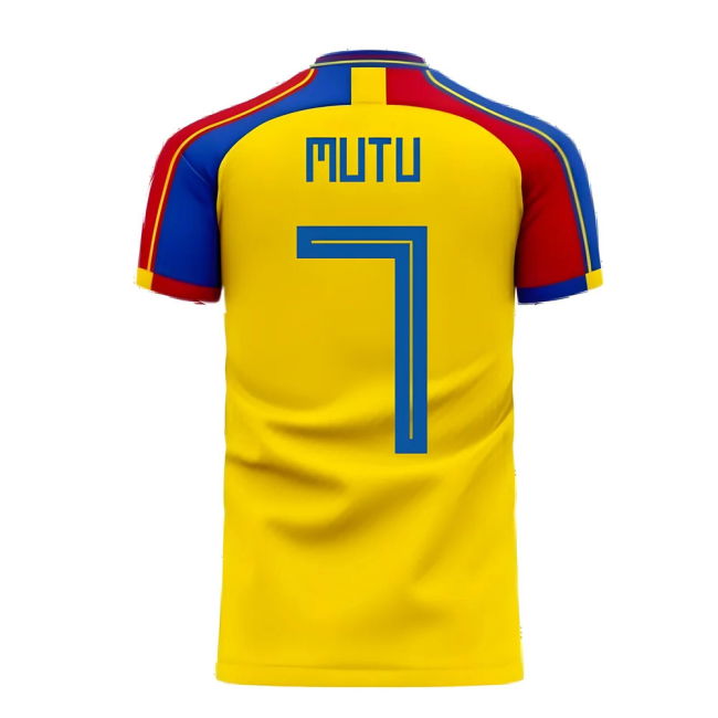 Replica Quality Romania Home Fan Shirt (Adults) (1)