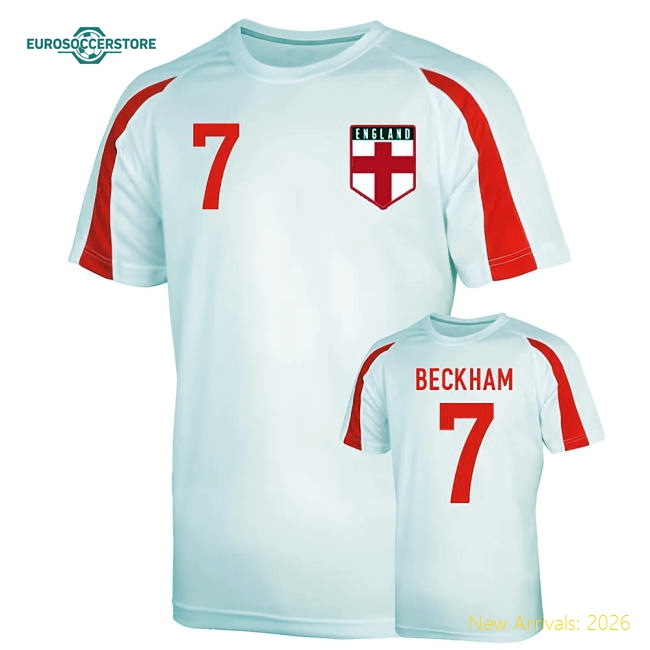 England Sports Training Jersey (beckham 7) - Kids