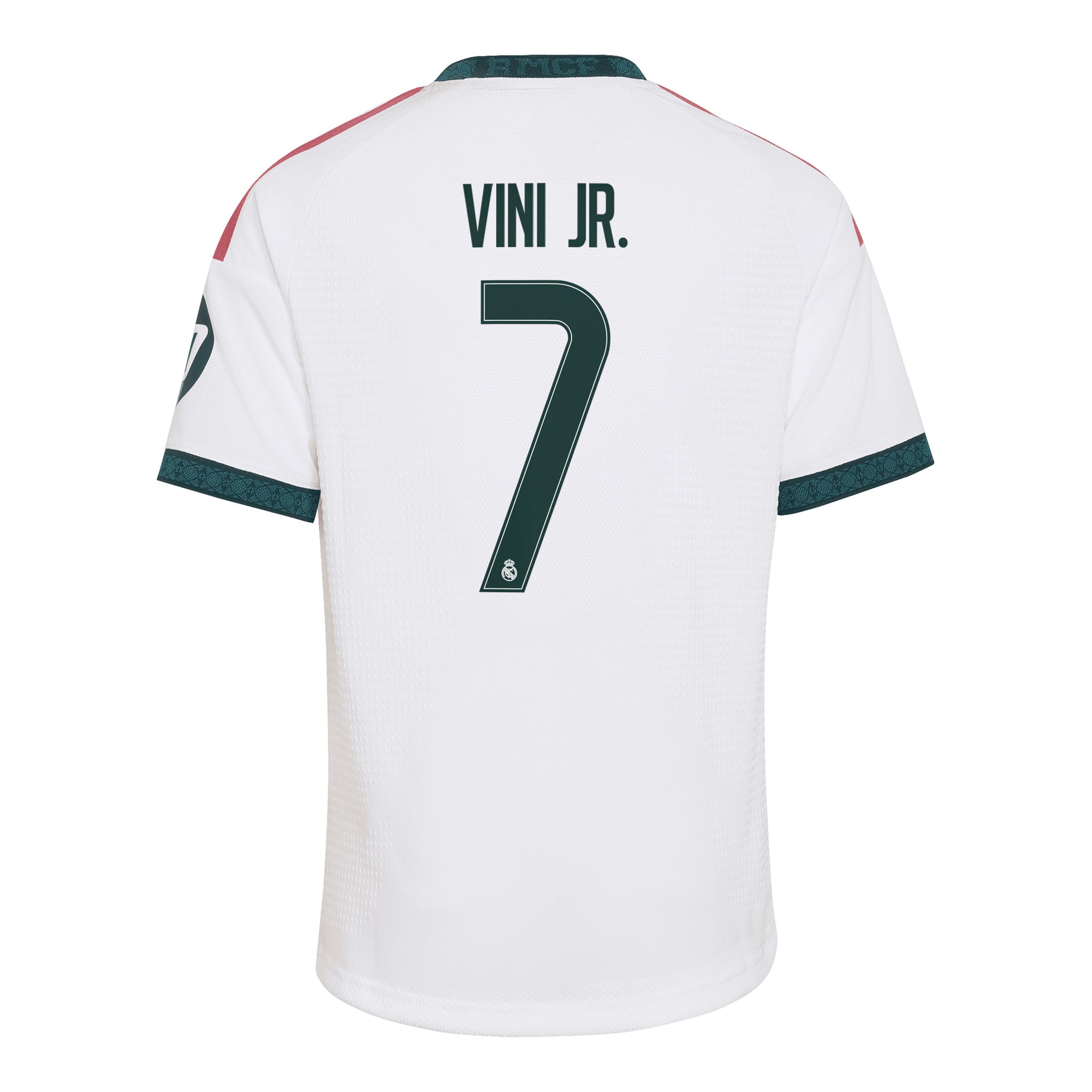[SJH] Vini Jr. Real Madrid Youth 2026/27 Home Replica Jersey - White