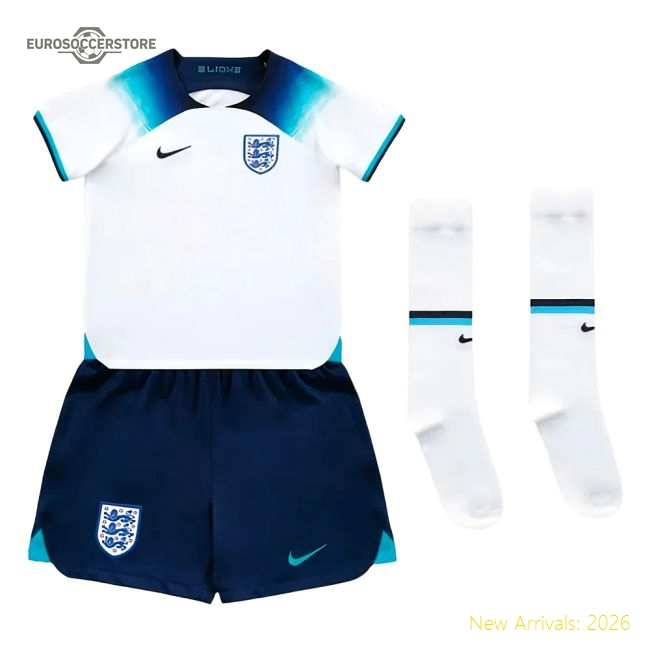 England 2022-2023 Home Mini Kit (XLB) #9 (Very Good)