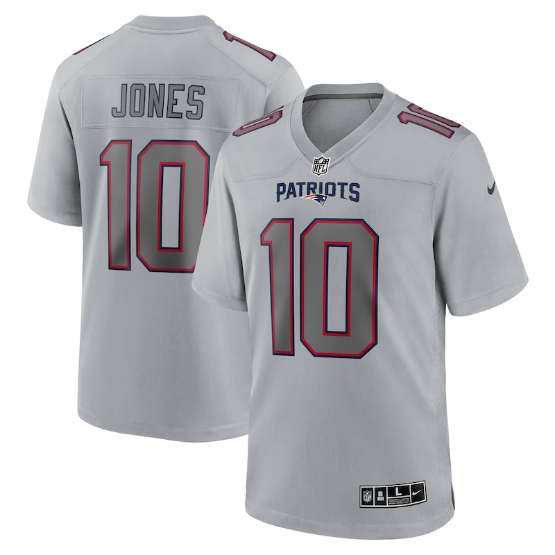 None Mac Jones NE Patriots Authentic Collector's Item Football Apparel