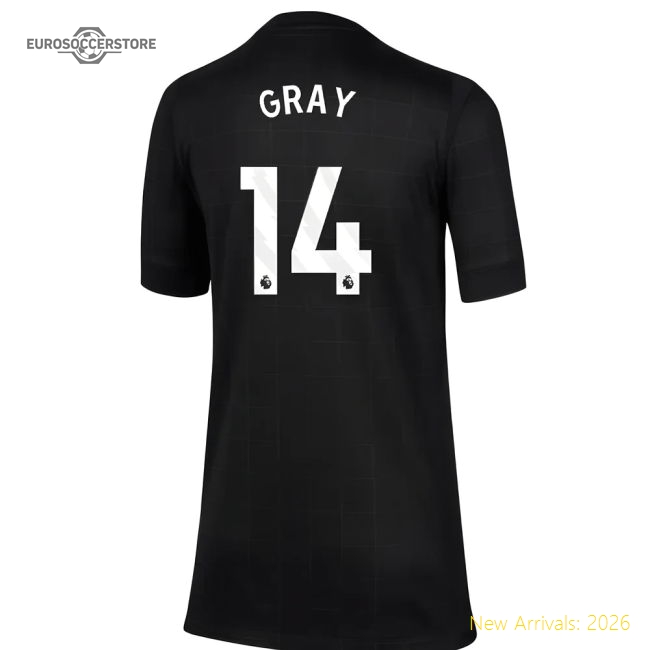 Authentic 2025-2026 Tottenham Away Shirt (kids) (gray 14) - Premium