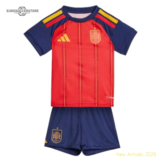 Spain Home Baby Kit 2026-2027 Stadium Edition Jersey