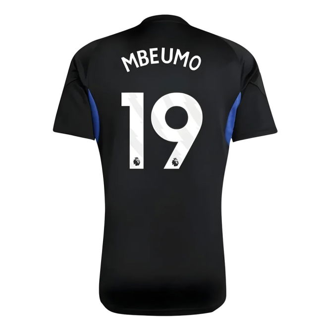 Football Man Utd Eu Training Jersey Black Kids Mbeumo #19 Top Tier...
