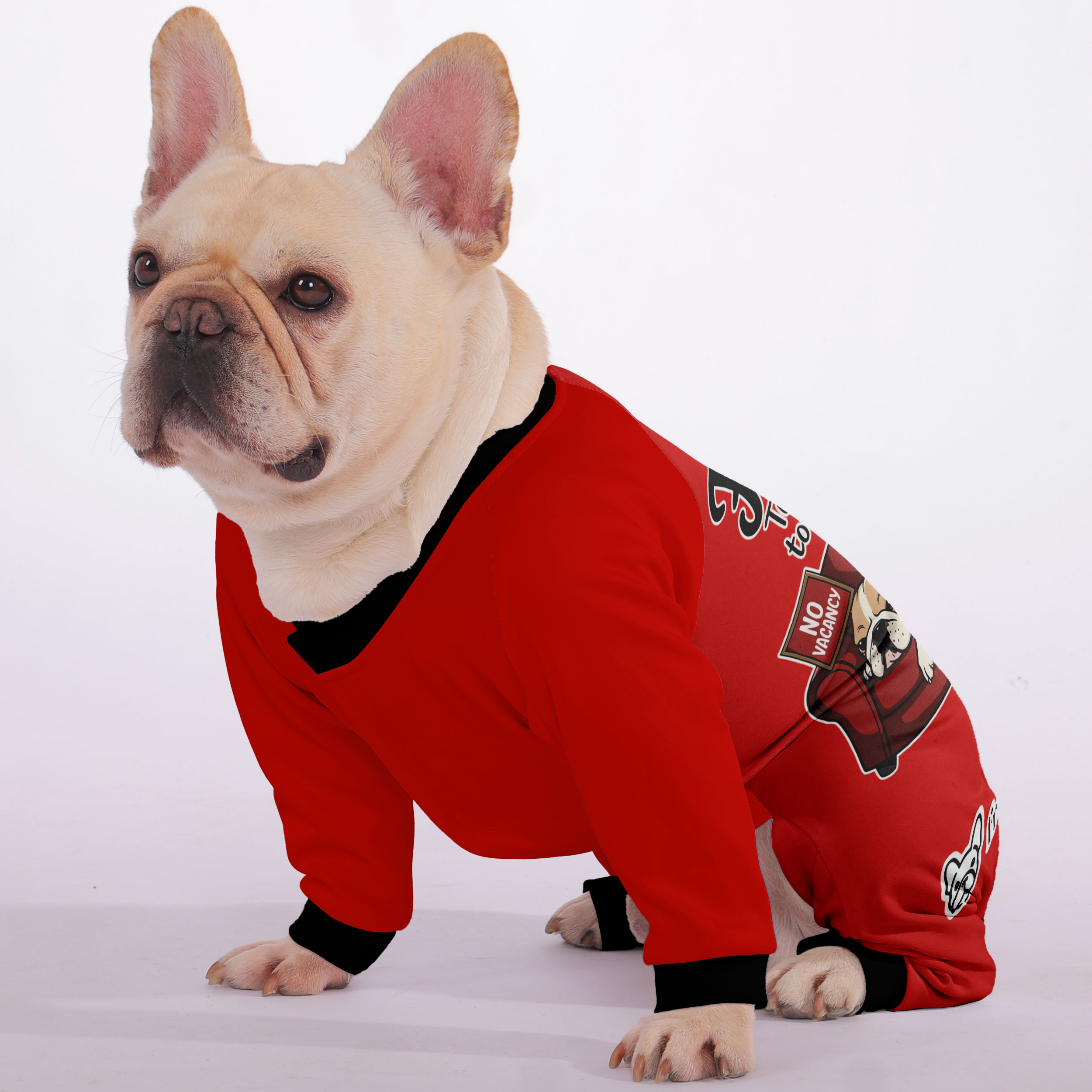 Frenchies: Turning every couch into a snooze zone since forever - Frenchie Pajamas – Ultra-Soft, Cozy, & Adorably Stylish