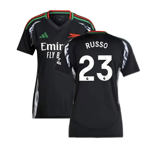 2024-20 Arsenal Official Away Football Kit Russo #23 L M Women S