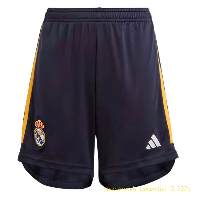 2023-2024 Real Madrid RM Durable Away Shorts (Legend Ink) -
