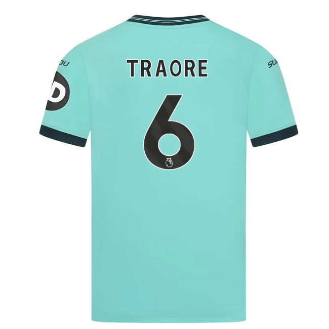 2025-2026 Wolves Away Kit (Kids) (Traore 6)