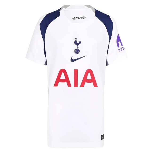 Match Day Spurs Tottenham Hotspur Home Shirt Kids Kudus #20 High P...