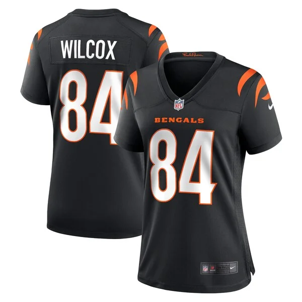 None Mitchell Wilcox Game Jersey - Black | NFL Player Jersey