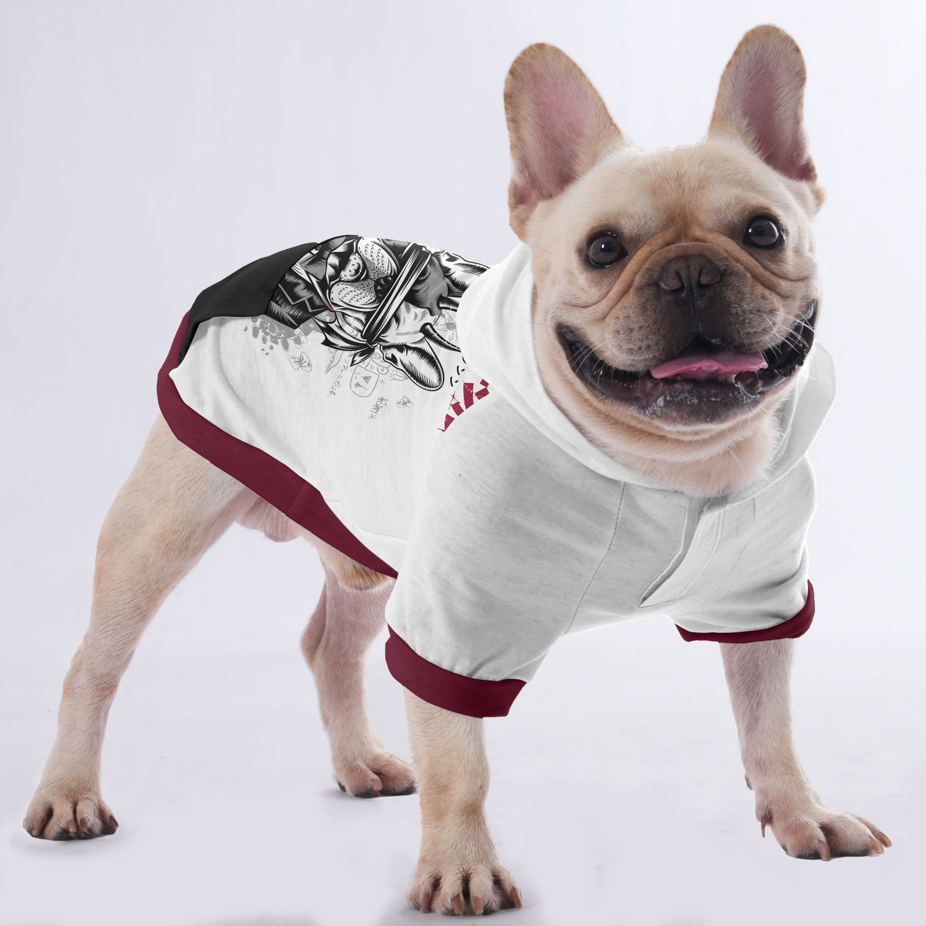 French Bulldog Marley Hoodies For French Bulldog | Frenchie Shop
