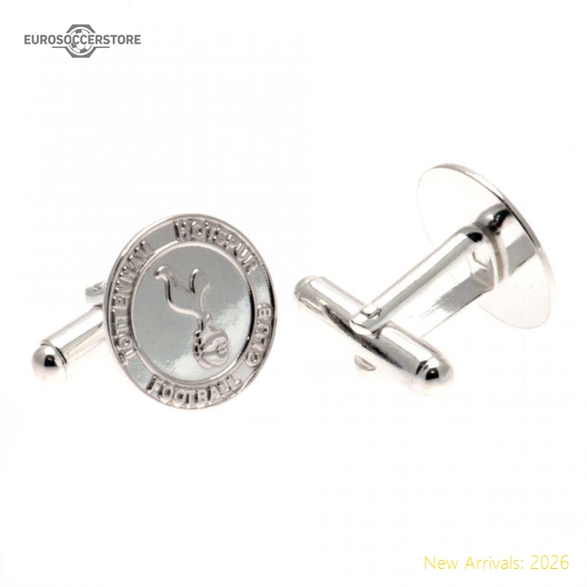 Authentic Tottenham Hotspur Fc Sterling Silver Crest Cufflinks