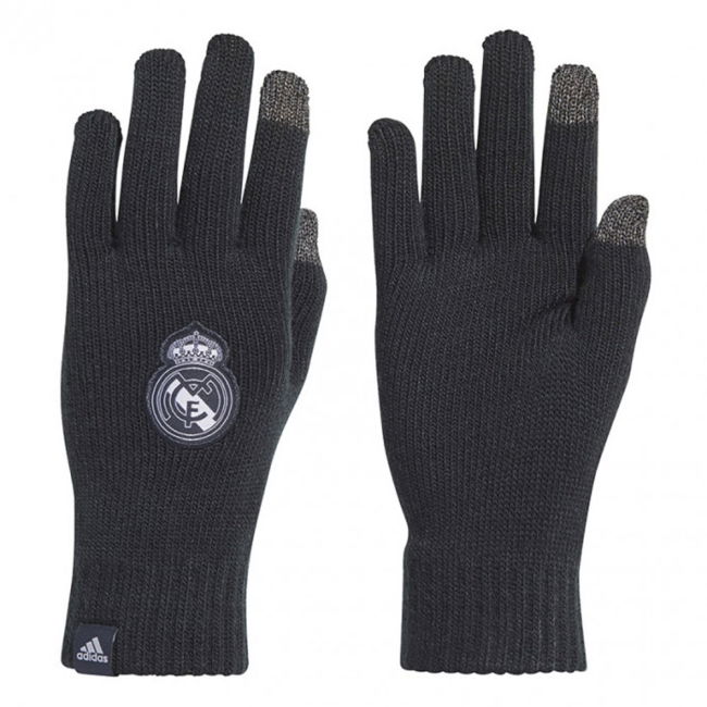 Real Madrid Adidas Gloves (Dark Grey) Jersey - Best - Authentic- Tech