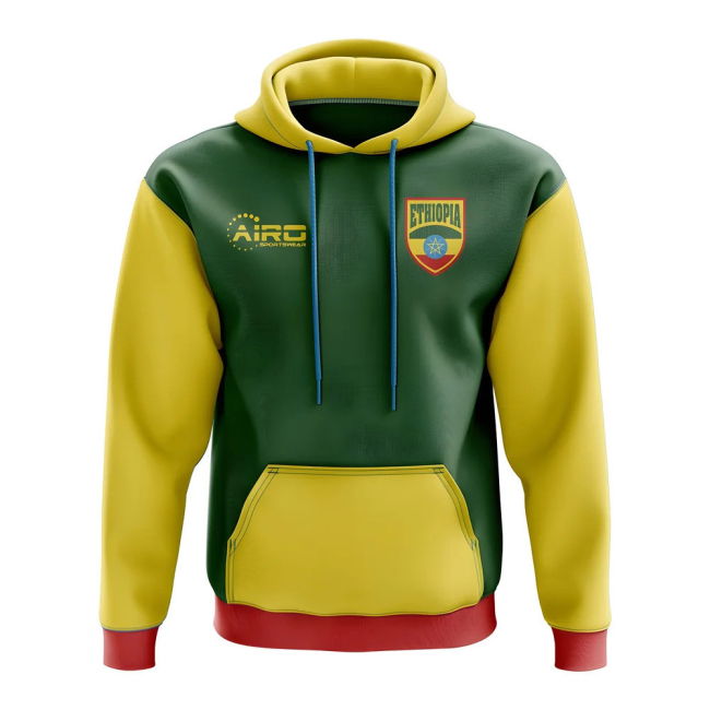Quality Ethiopia Concept Country Football Hoody (Green)