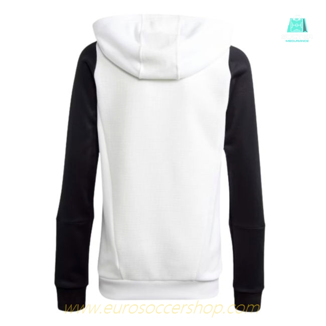 2023-2024 Juventus Hoody (White) - Kids