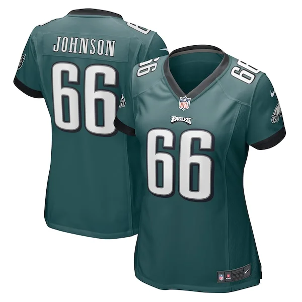 None Roderick Johnson Game Jersey - Green | NFL Player Jersey