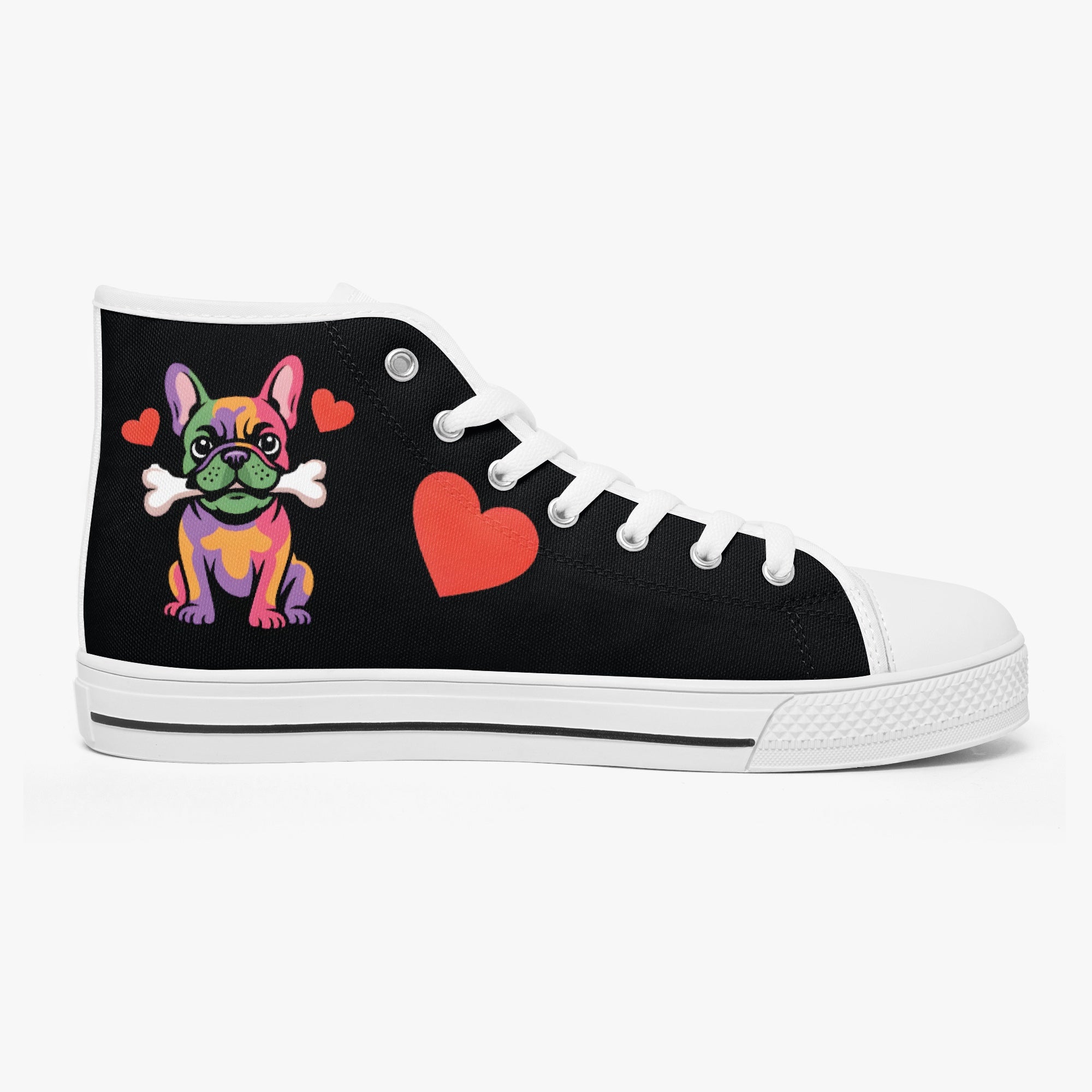 Madalene - Trendy Classic High-top Canvas Shoes Pet Owner Apparel