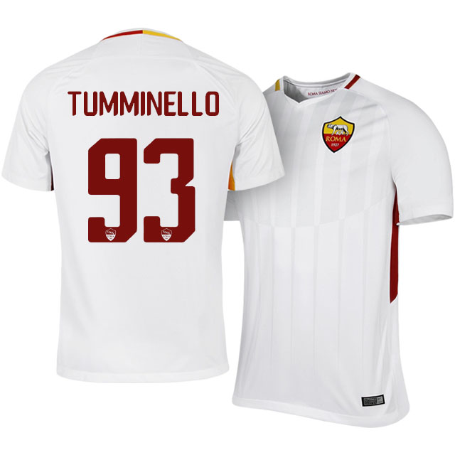 Premium Quality Roma Away 201718 Tumminello 93 Soccer Jersey Shirt