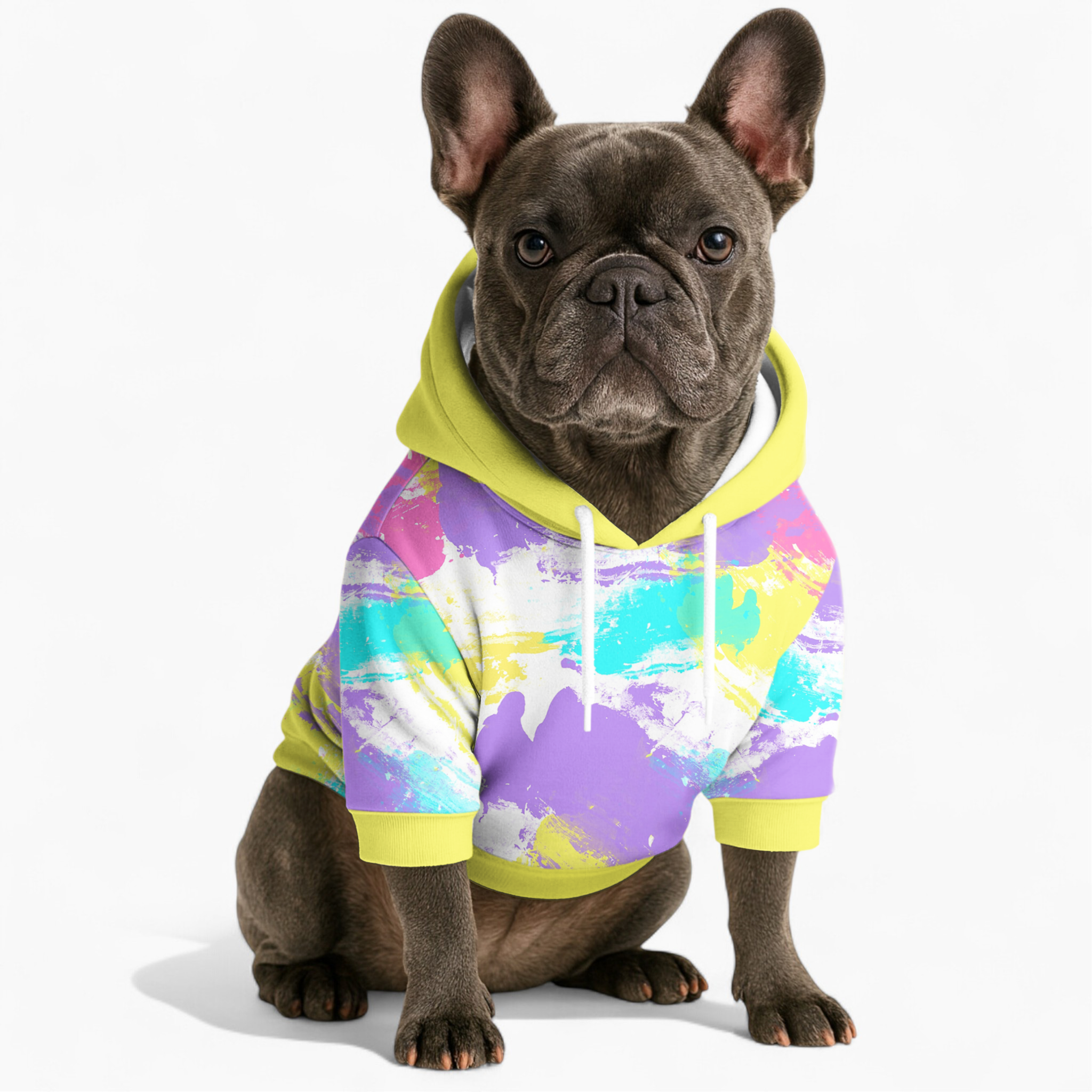 Tito - French Bulldog Themed Frenchie Hoodie Indoor Comfort