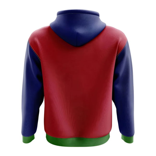 Top-Tier Exclusive-Design Namibia Concept Country Football Hoody (Red)