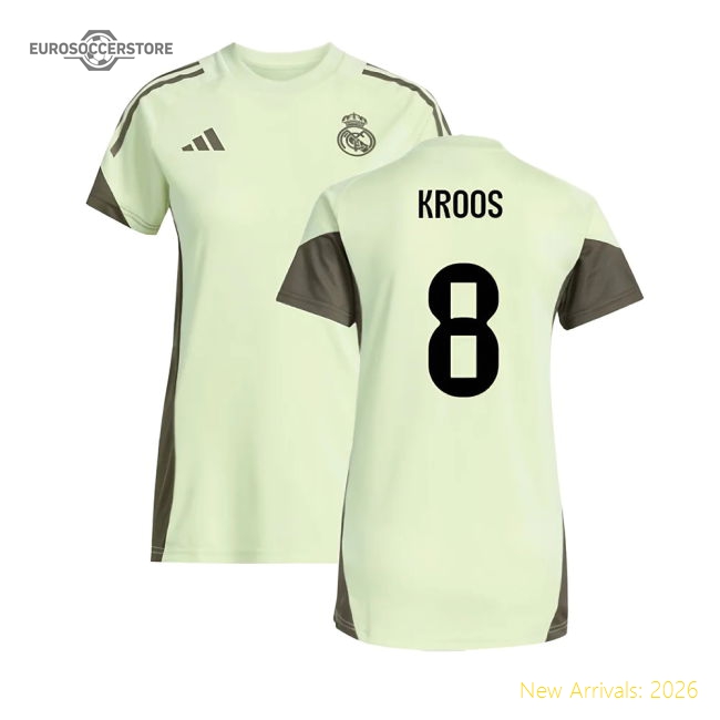 Premium Football Team Womens Jersey Kroos 2025-2026 Drycell