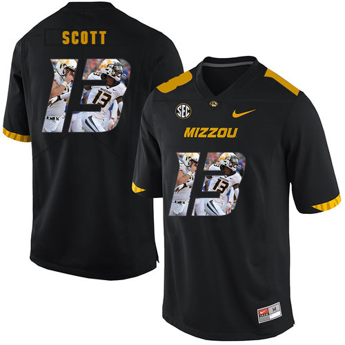 Men's None Black 2024 alternate jersey Kam Scott #13 team authorized
