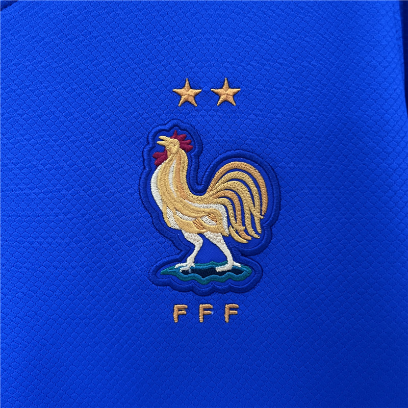 Durable UEFA Euro 2024 France Home Women's Football Shirt Soccer