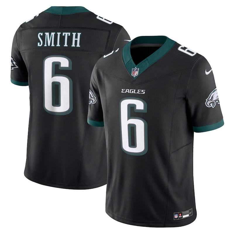 None DeVonta Smith PHI Eagles Vintage Great Value Jersey Game Day Wear