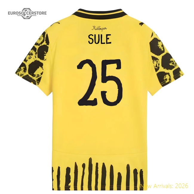 Genuine 2025-2026 Kidsuper X Borussia Dortmund Cwc Shirt - Kids (Sule