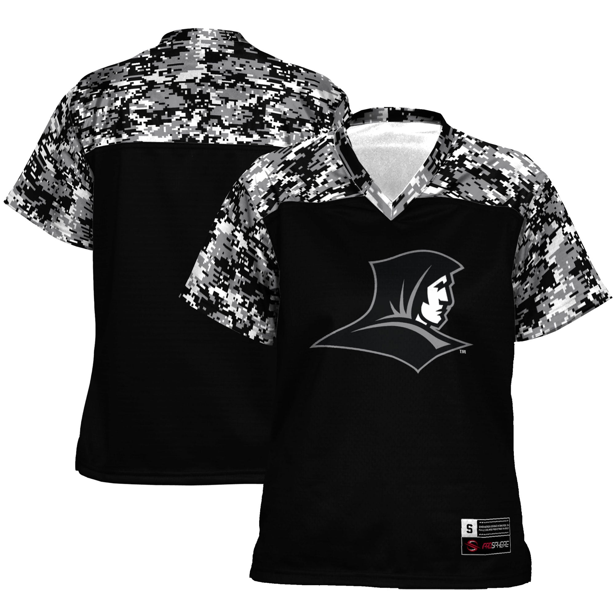 Women's Black Providence Friars Camo Football Jersey