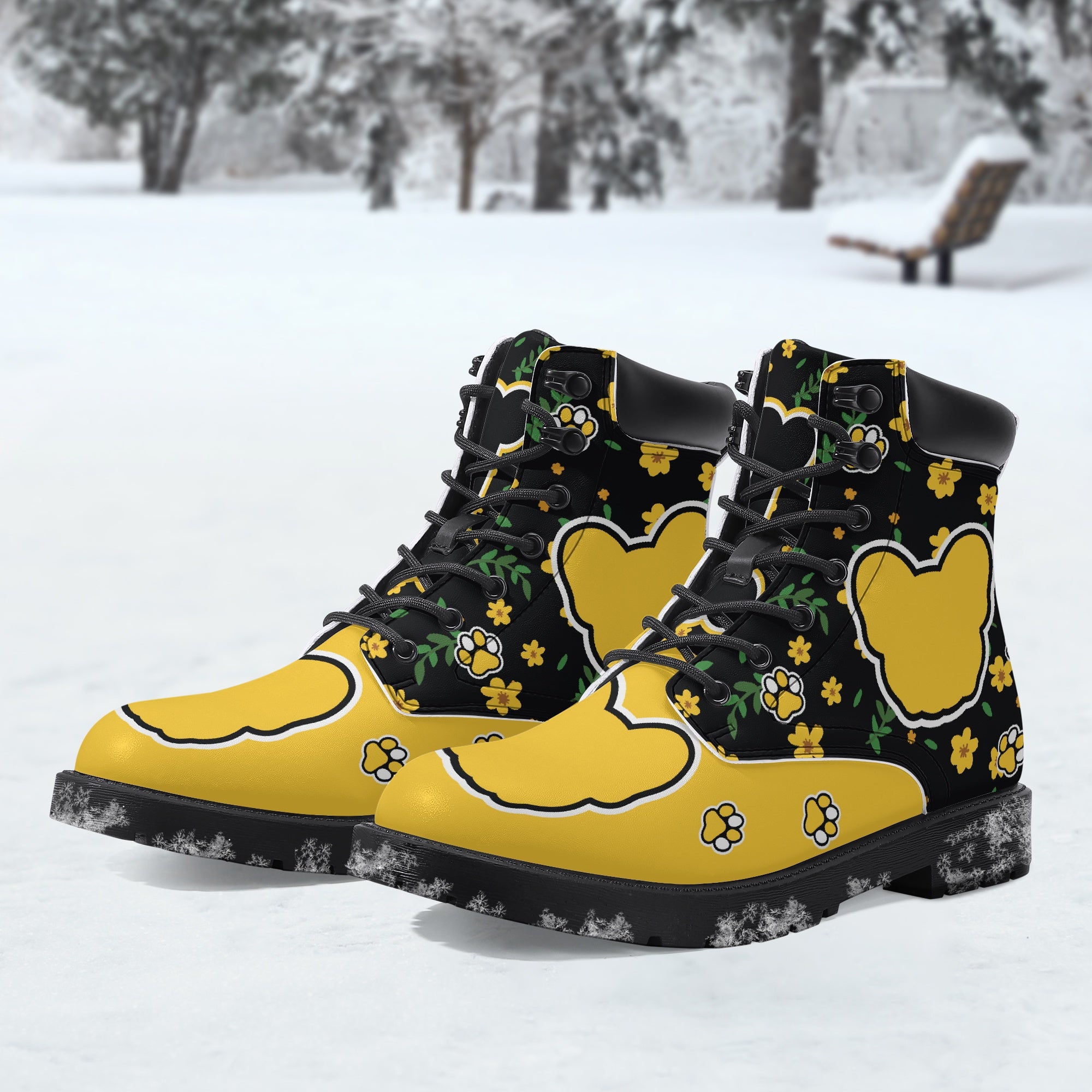 Camilla - Everyday Casual Leather Boot Outdoor Style | Unique Design