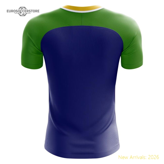 2025-2026 Central African Republic Home Concept Football Shirt - Womens