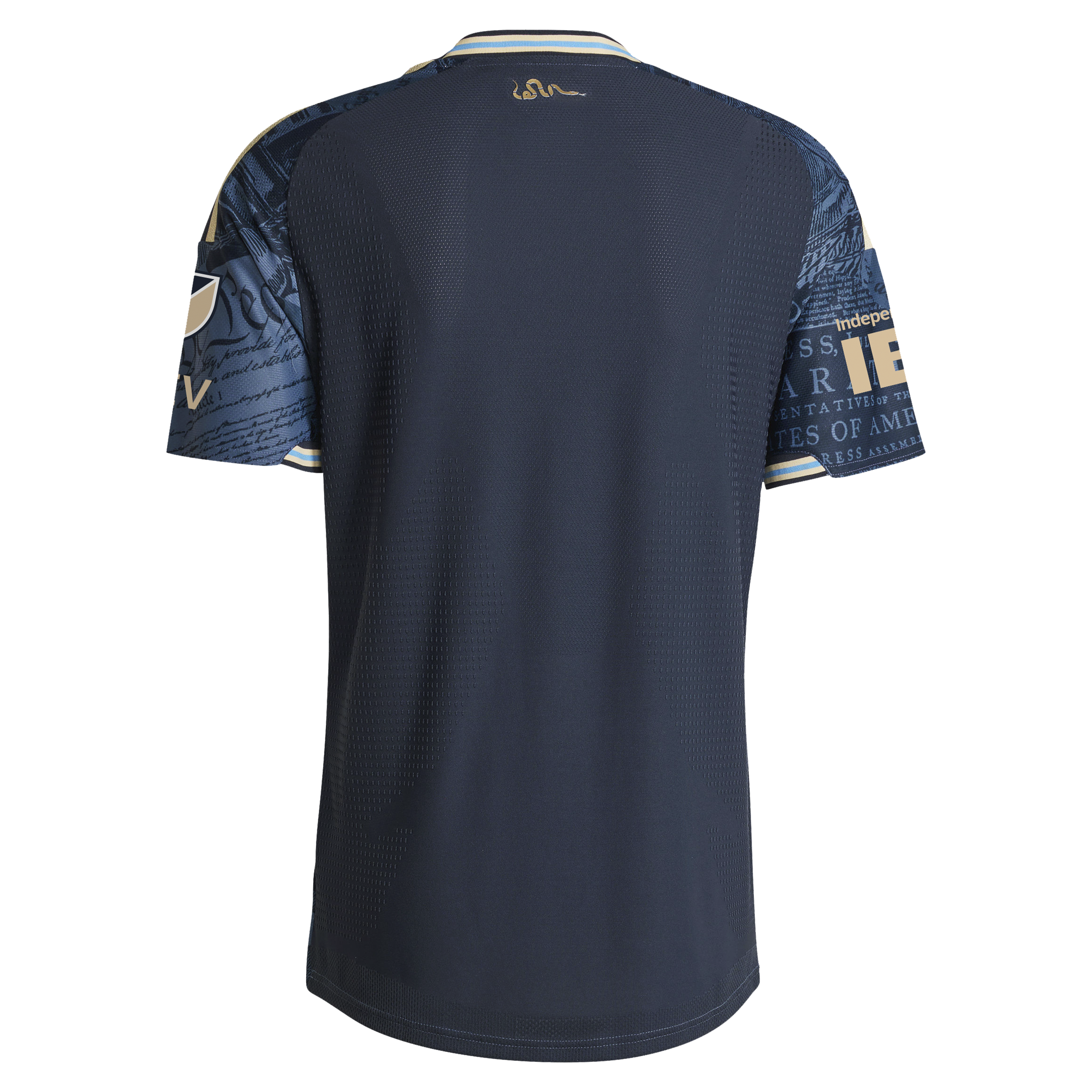 [SJH] Philadelphia Union 2026 1776 Kit On-Field Authentic Patch Jersey - Navy