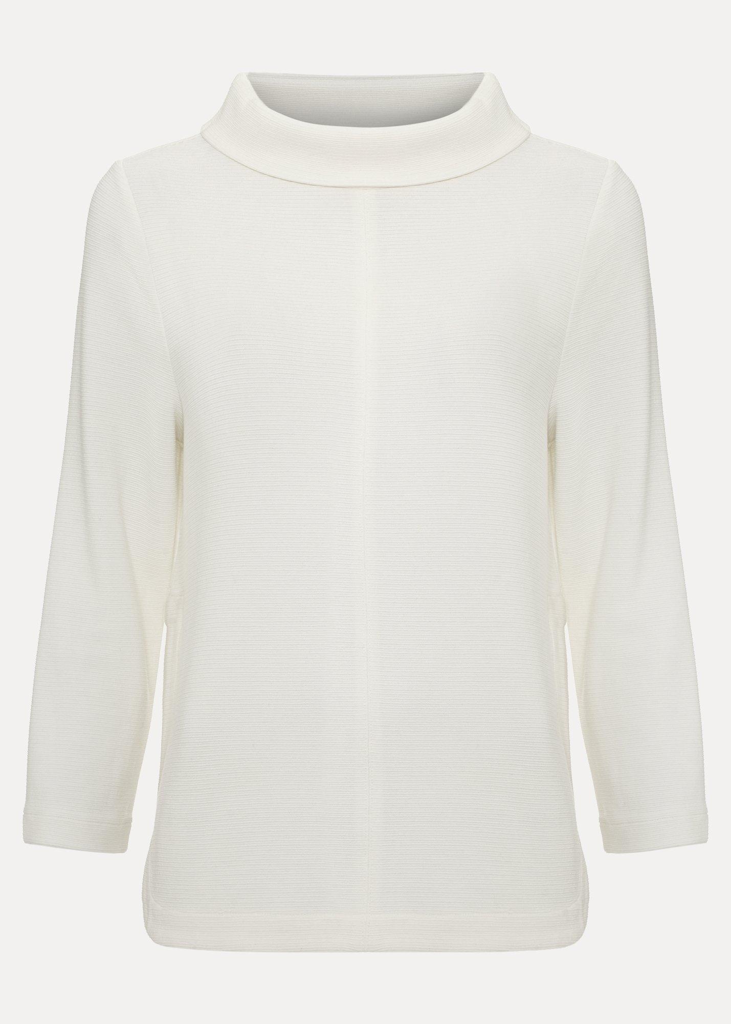 Solene Textured Long Sleeve Top