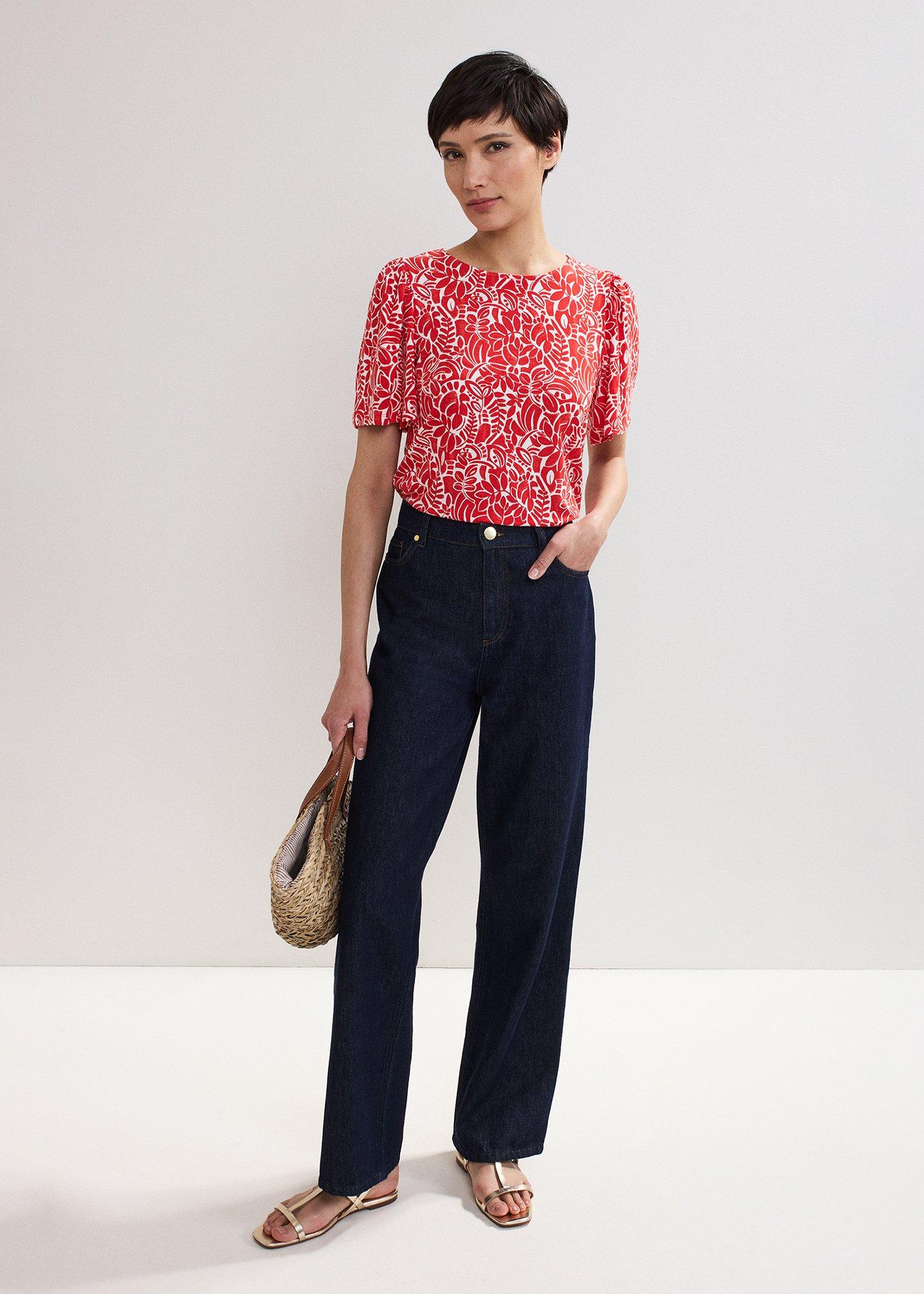 Nayana Print Top