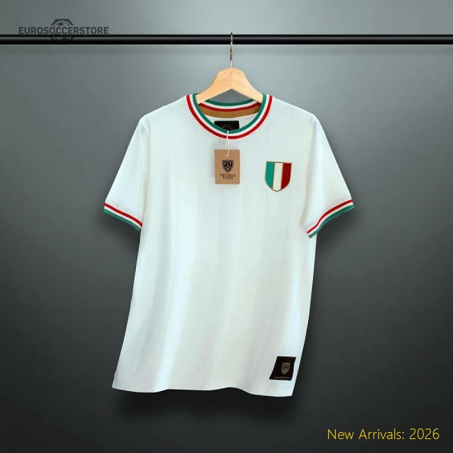 Vintage Italy Gli Azzurri Away Soccer Jersey