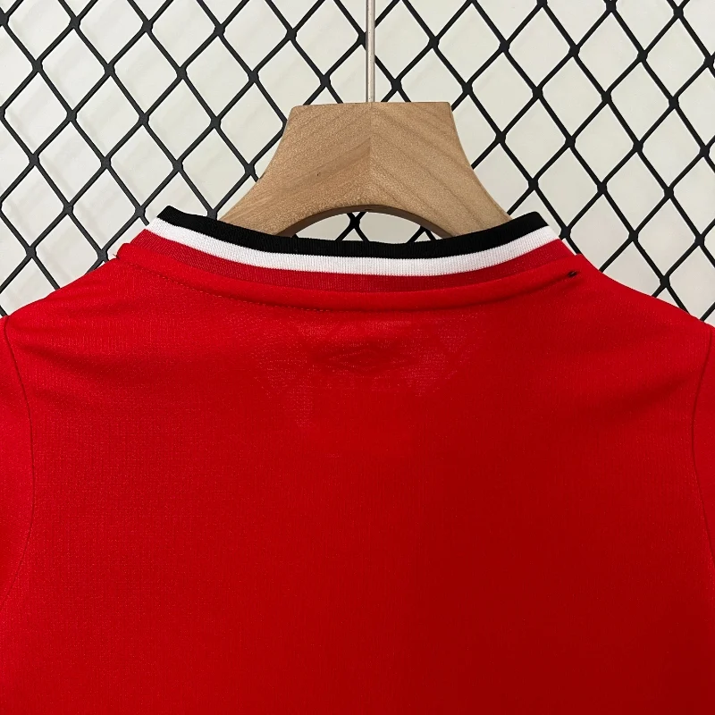 2000-2001 Kids Manchester United Jersey retro kit