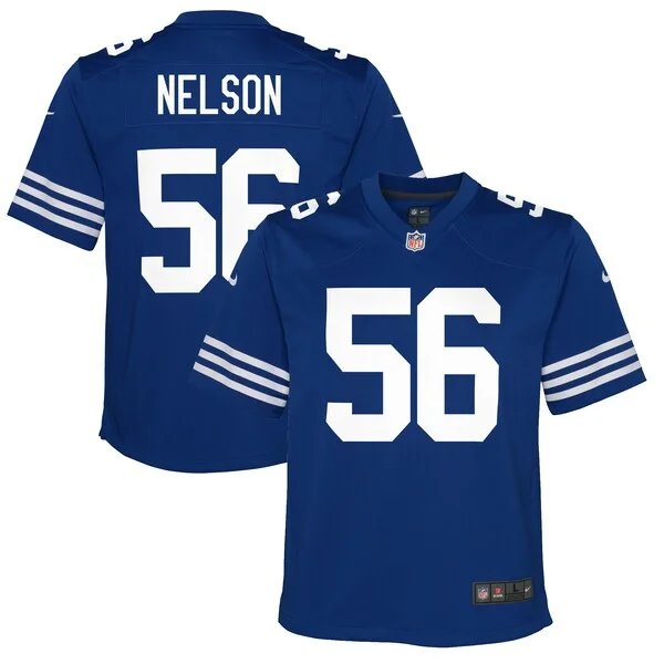 None Quenton Nelson Game Jersey - Royal | NFL Player Jersey | NFL Foot