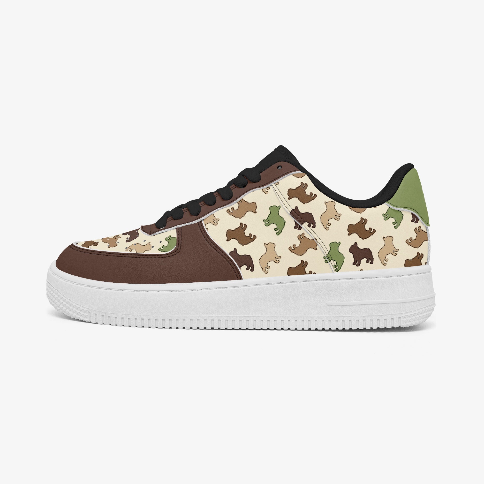 Periwinkle - Low-Top Leather Sneakers