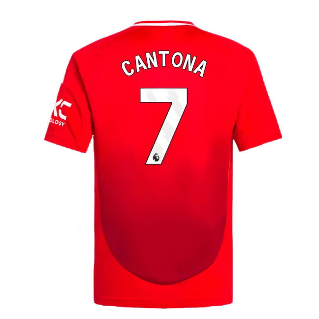 2024-20 Man Utd Home Soccer Jersey Cantona 7 M