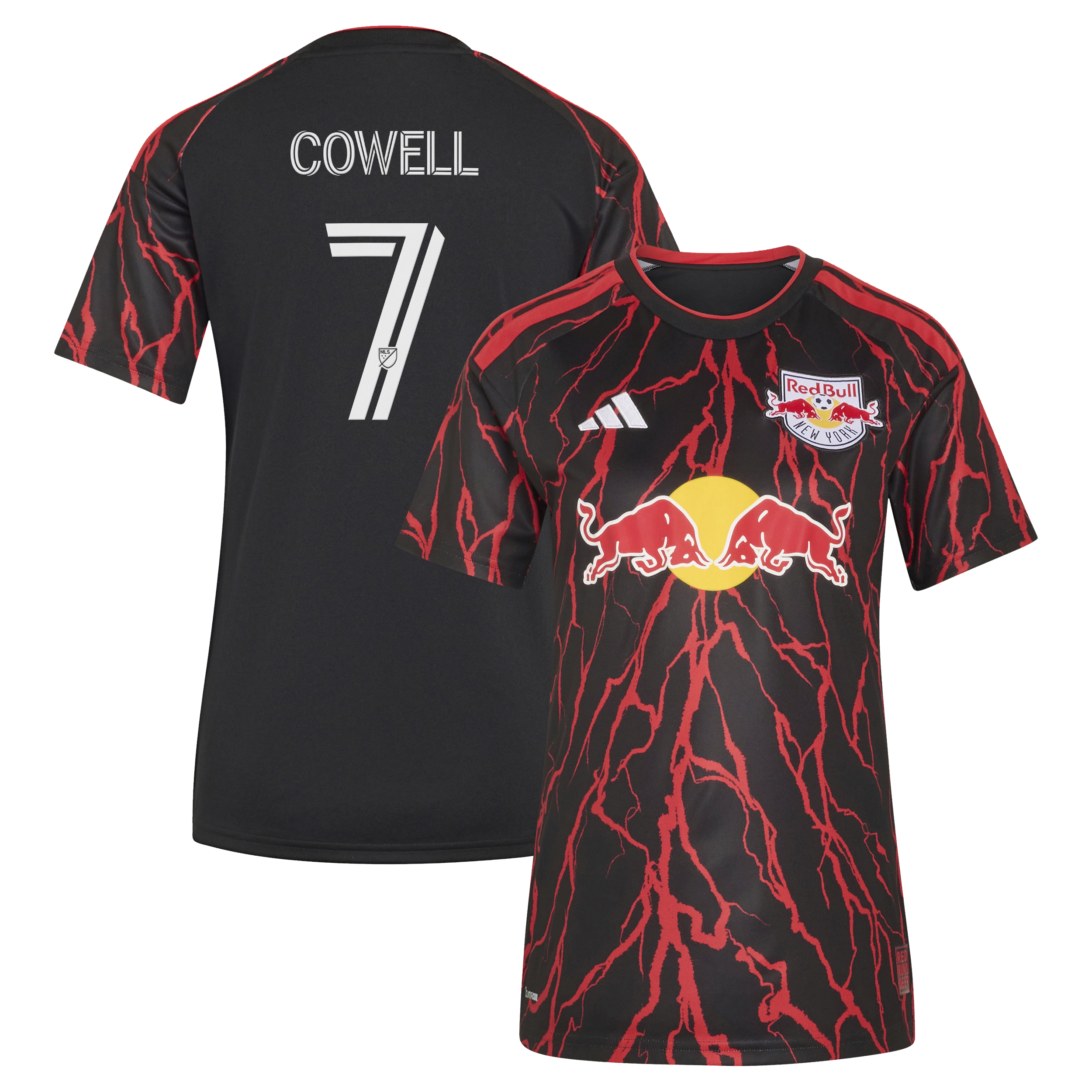 [SJH] Youth Cade Cowell New York Red Bulls Women's 2026 The Rooted Kit Replica Jersey - Black