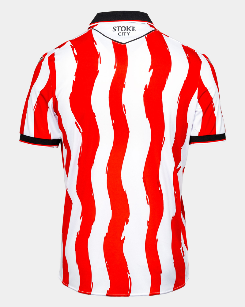 Stoke City's Home Jersey for the 25-26 season.
