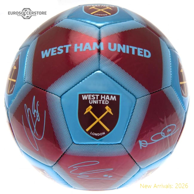 Authentic Home West Ham United Jersey 2025-2026 Windproof