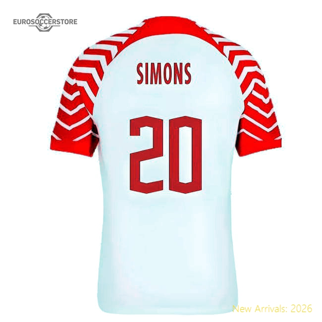High-Quality 2023-2024 Red Bull Leipzig Home Shirt (Simons 20)