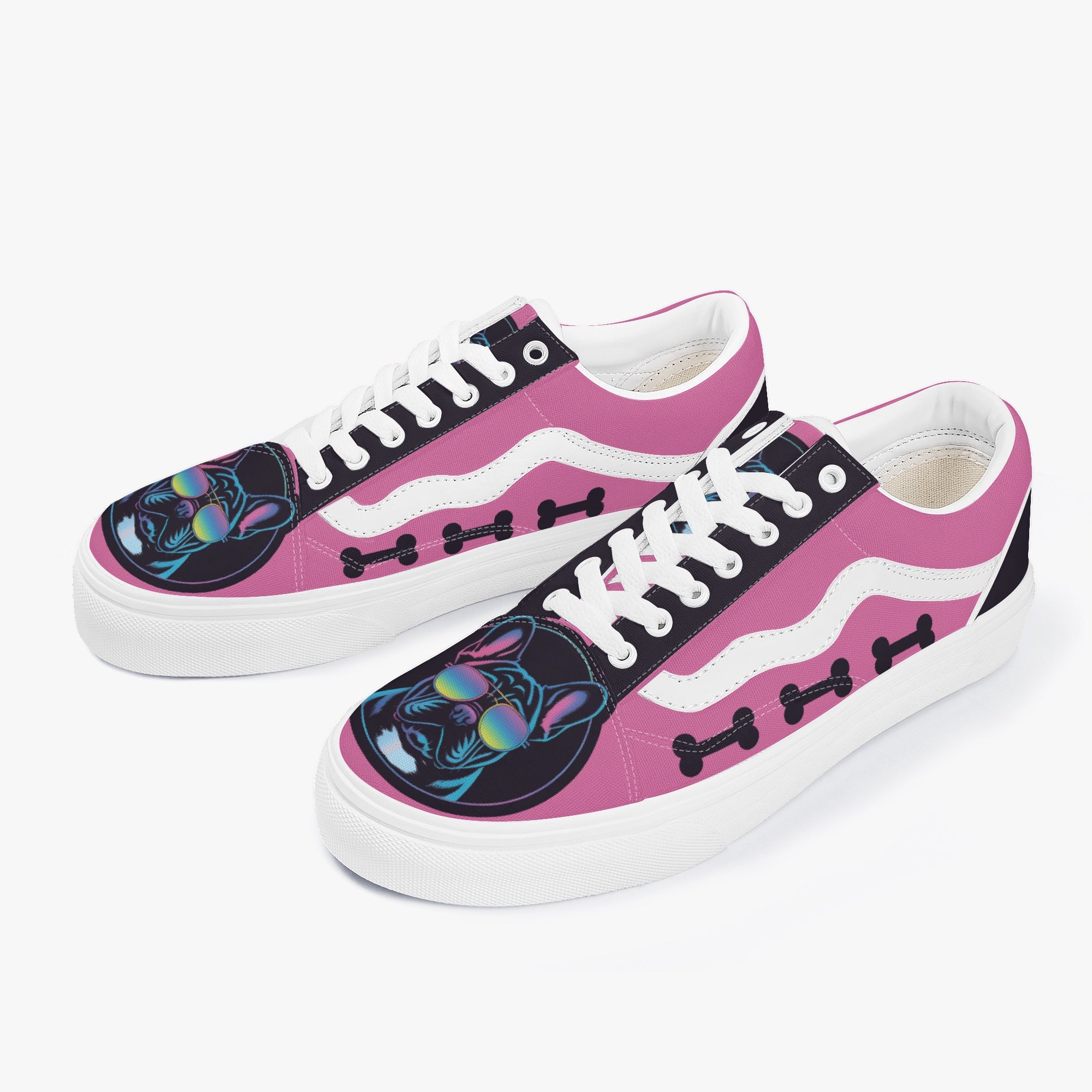 Felix - Trendy Low-Top Canvas Sneakers
