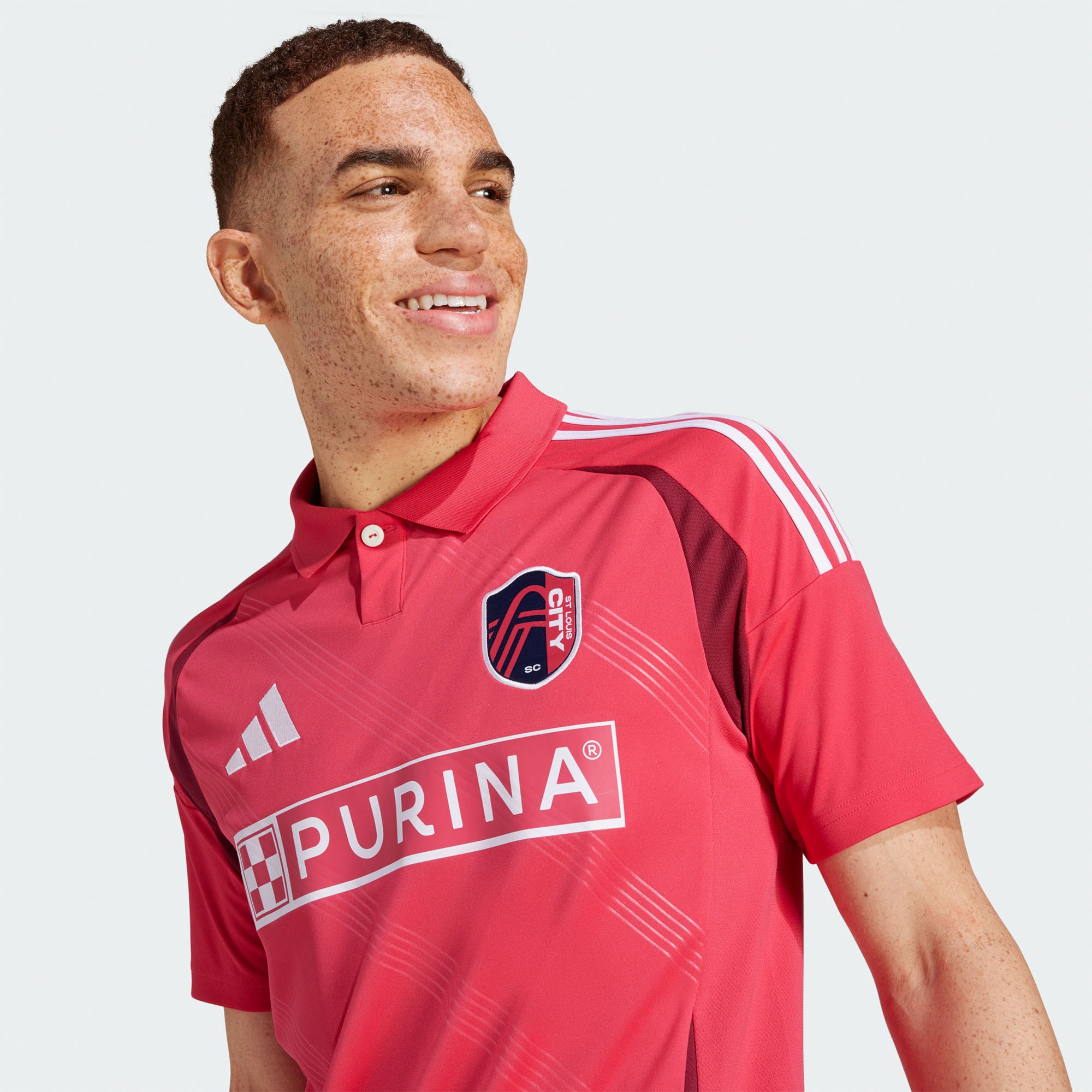 [JED] St. Louis City SC 2025 Forever CITY Red Replica Jersey - Red